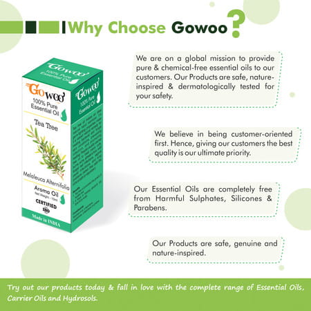 Pack Of 6 Essential Oils - Eucalyptus | Lemongrass | Lavender | Peppermint | Rosemary And Tea Tree