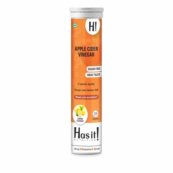 Has It Apple Cider Vinegar | Effervescent Tablets | Pack Of 20 Tablets