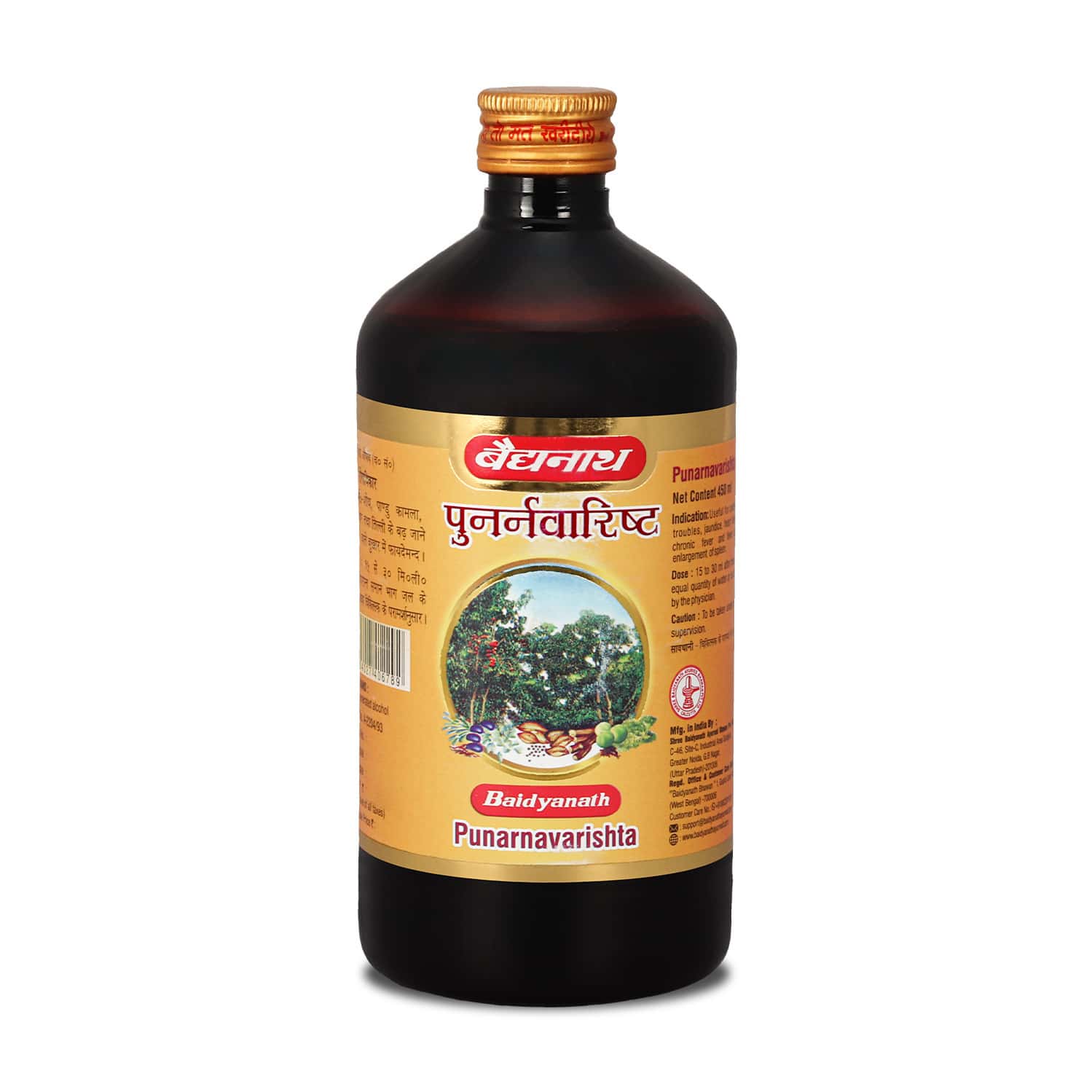Baidyanath Punarnavarishta 450 Ml