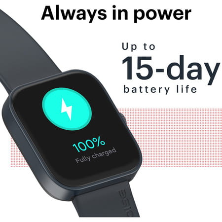 Noise Colorfit Caliber Smartwatch (Midnight Blue)