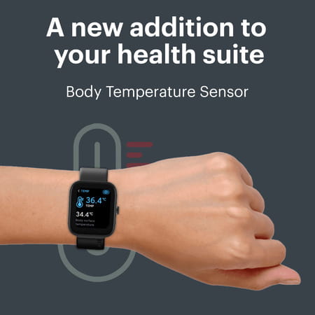 Noise Colorfit Caliber Smartwatch (Midnight Blue)