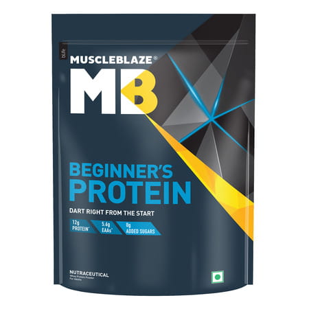 Muscleblaze Beginner'S Whey Protein | No Added Sugar (Chocolate | 500 G)