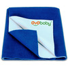 Oyo Baby Waterproof Bed Protector Baby Dry Sheet Extra Large Royal Blue (140 Cm X 200 Cm)