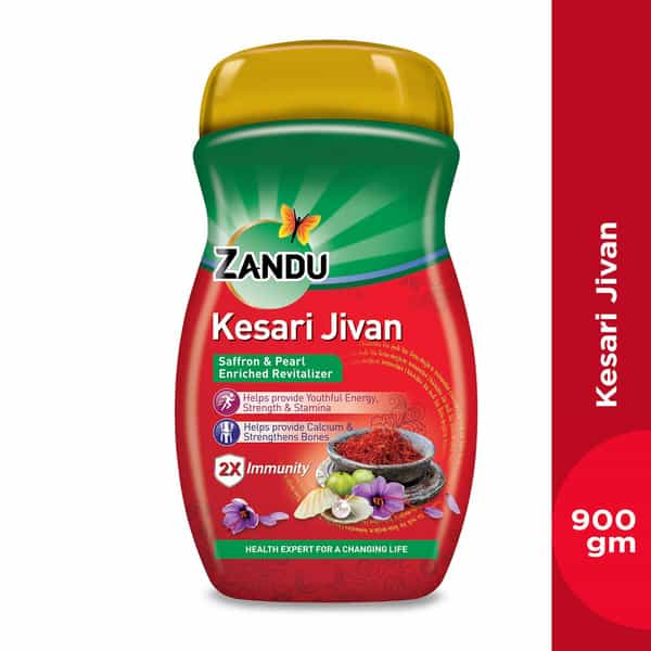 Zandu Kesari Jivan Nutrition Jar 900 Gm