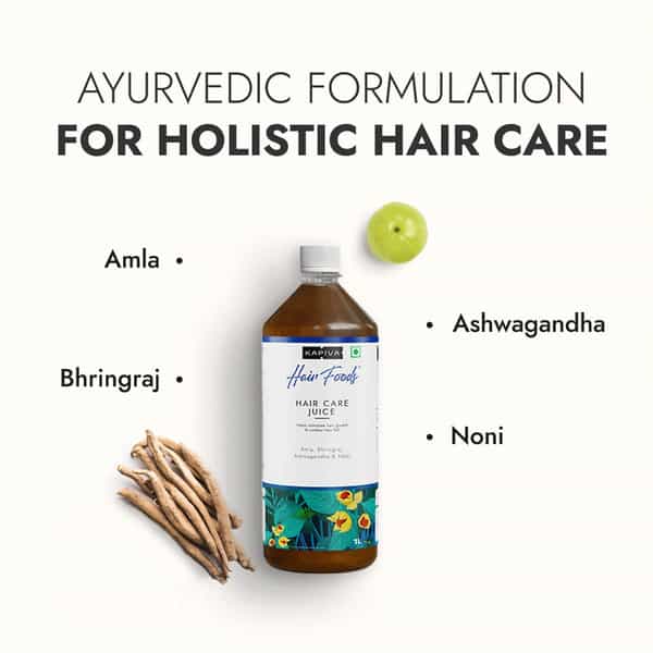 Kapiva Hair Care Juice (2L)|For Hair Growth & Hair Fall Control|100% Ayurvedic|Super Saver Pack Of 2