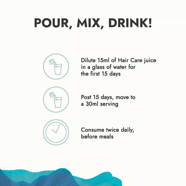 Kapiva Hair Care Juice (2L)|For Hair Growth & Hair Fall Control|100% Ayurvedic|Super Saver Pack Of 2