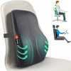 Besafe Forever Lumbar Support Backrest Compatible With Car Office Chair | Universal | Black