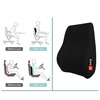 Besafe Forever Lumbar Support Backrest Compatible With Car Office Chair | Universal | Black