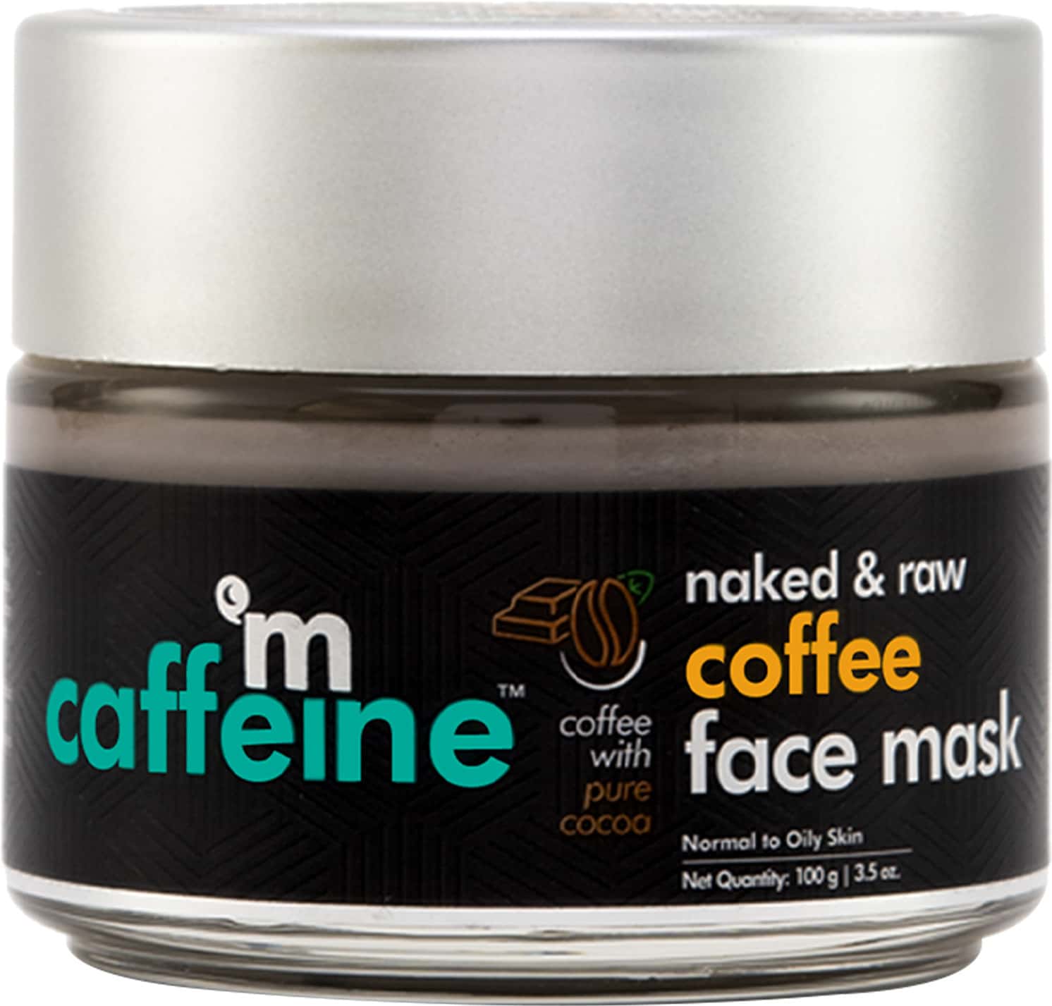 Mcaffeine Tan Removal Coffee Clay Face Mask - Pore Cleansing Face Pack For Normal To Oily Skin