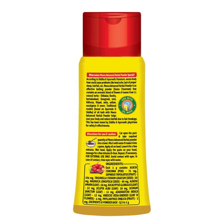 Meera Herbal Hairwash Powder,With 11 Naturals Herbs,For Hairfall Protection & Strong Hair,150gm