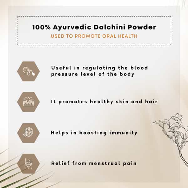 Four Seasons Dalchini (Cinnamon ) Powder 100G | Nutritious - Weight Loss | Good For Skin (Pack Of 2)