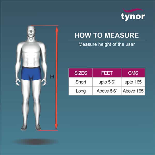 Tynor Ash Brace (Hyper Extension Brace) Silver Long 1 Set