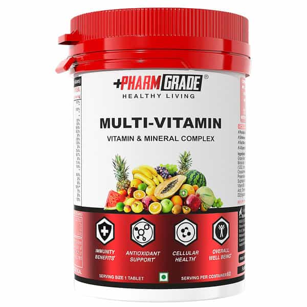 Pharmgrade Healthy Living Multivitamin 60Tabs Red Series