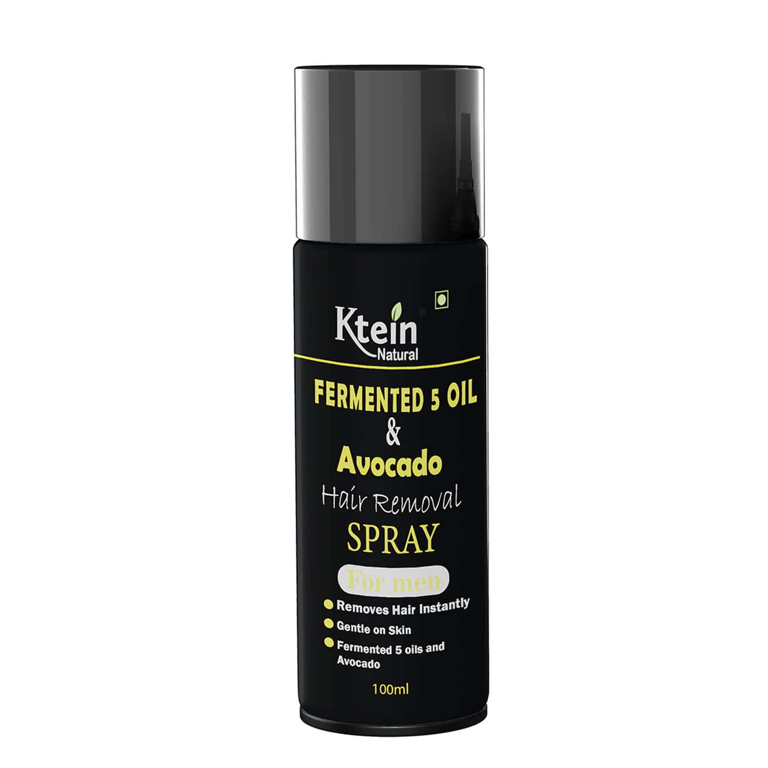 Ktein Fermented 5 Oil And Avocado Men's Hair Removal Spray (100 Ml)