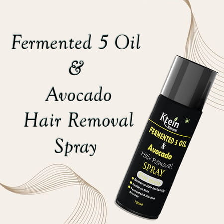 Ktein Fermented 5 Oil And Avocado Men'S Hair Removal Spray (100 Ml)