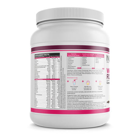 Inlife Whey Protein Powder For Women | Ayurvedic Herbs | 500 Gm | Vanilla Flavour