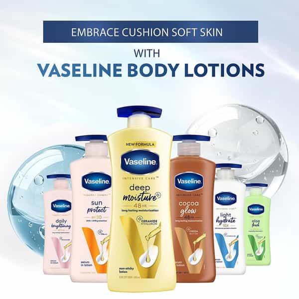 Vaseline Intensive Care Deep Moisture Body Lotion Bottle Of 400 Ml