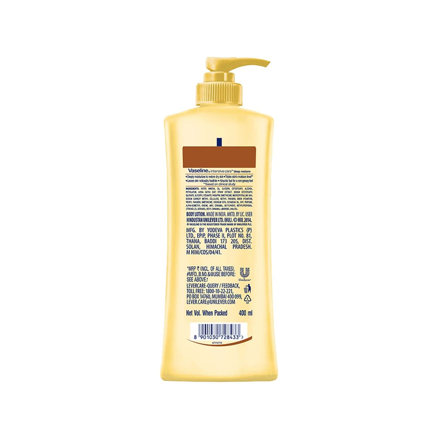 vaseline body lotion deep moisture