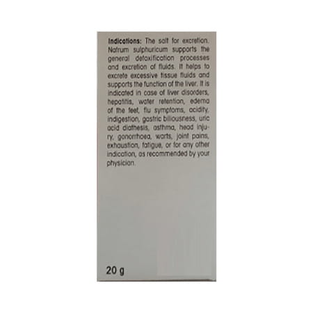 Dr. Reckeweg Natrum Sulphuricum 12x (20g)