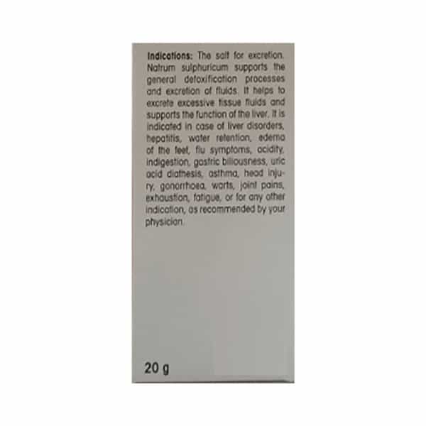 Dr. Reckeweg Natrum Sulphuricum 12X (20G)