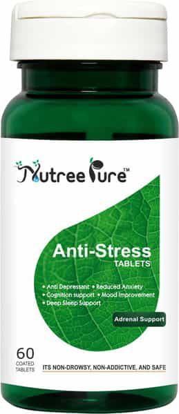 Nutree Pure Anti Stress Tab For Stress Relief Tablet 60