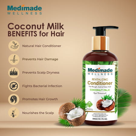 Medimade Coconut Milk Hair Conditioner - 300 Ml