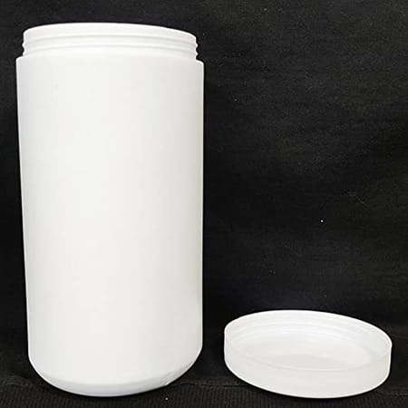 Patco - 1000ml White Hdpe Empty Bottle For Capsules | Tablets | & Ayurvedic Powder Storage (24 Pcs)