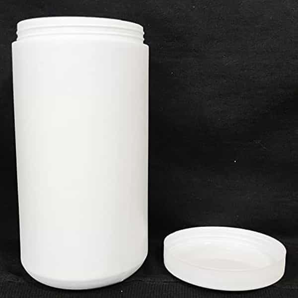 Patco - 1000Ml White Hdpe Empty Bottle For Capsules | Tablets | & Ayurvedic Powder Storage (24 Pcs)