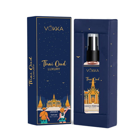 Vokka Pocket Perfume Thai Oud 8ml | Luxury Long Lasting Perfume For Men & Women | Edp Scent For Gift