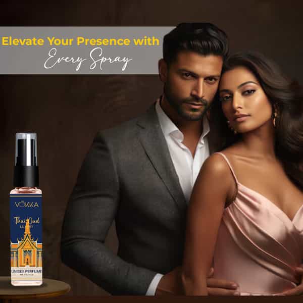 Vokka Pocket Perfume Thai Oud 8Ml | Luxury Long Lasting Perfume For Men & Women | Edp Scent For Gift