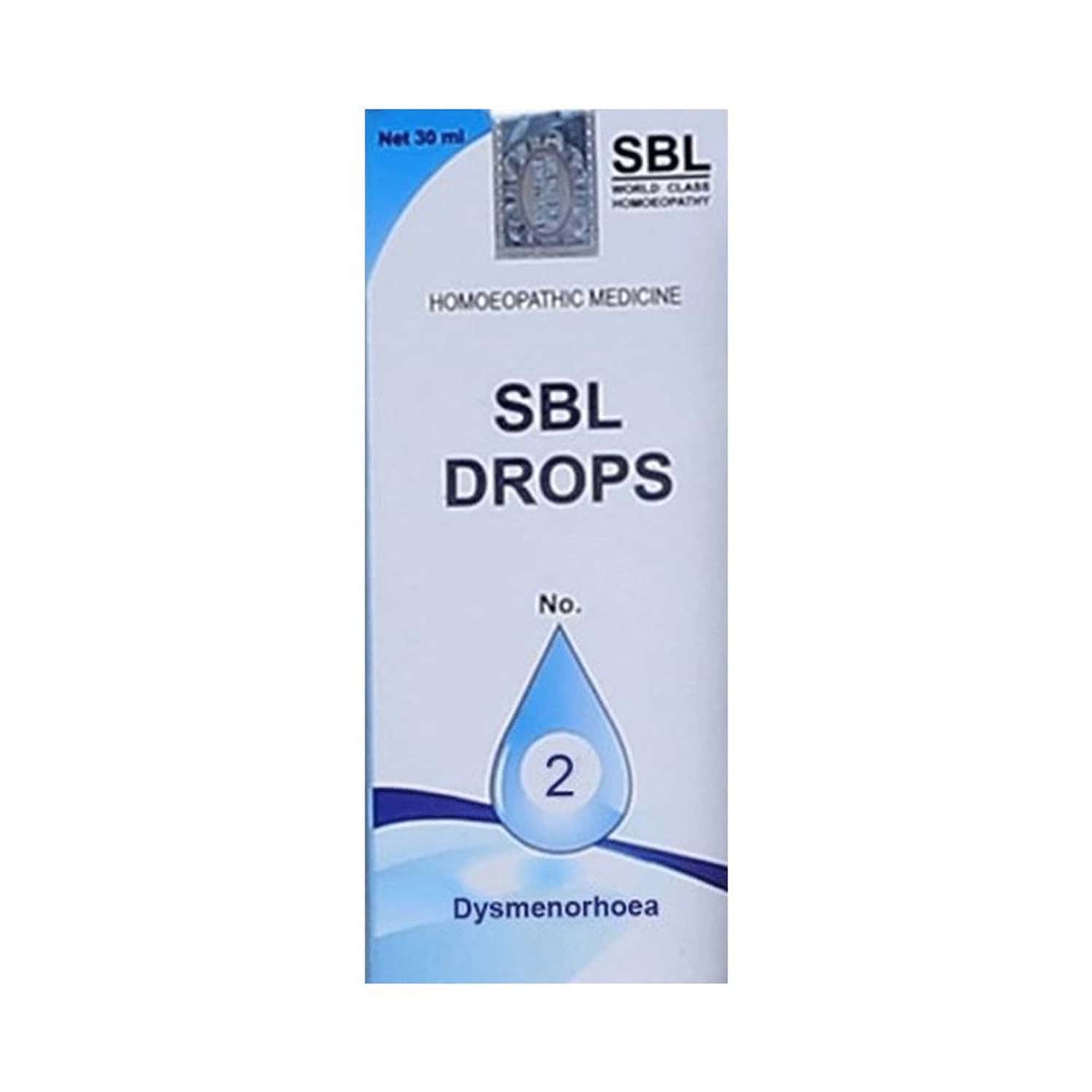Sbl Drops No. 2 (for Dysmenorrhoea) 30 Ml Pack Of 3