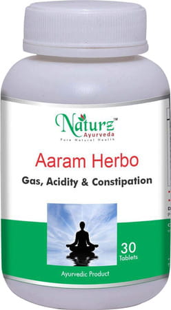 Naturz Ayurveda Aaram Herbo 30 Tablets (Pack Of 2)