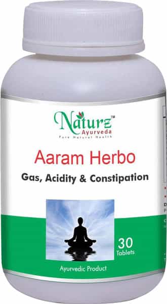 Naturz Ayurveda Aaram Herbo 30 Tablets (Pack Of 2)