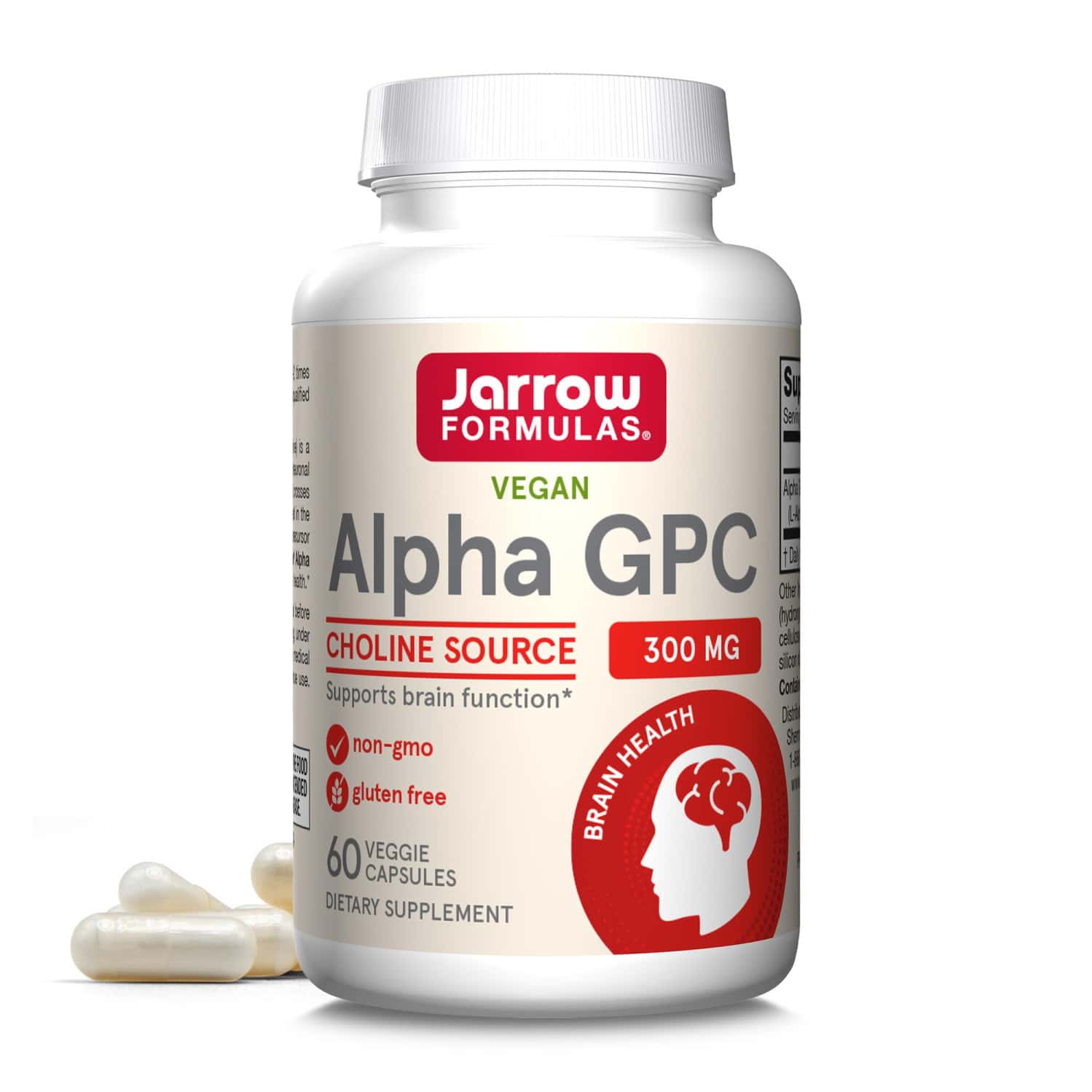 Jarrow Formulas Alpha Gpc | 60 Capsules