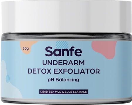 Sanfe Underarm Detox Exfoliator - 50 Gm