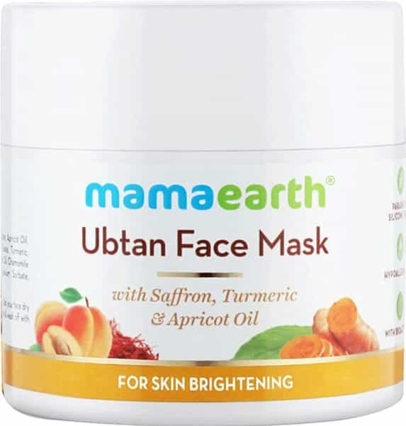 Mamaearth Ubtan Face Pack Mask Cream 100 Ml