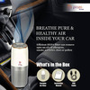 Prozo Plus Ce Certified Hepa Filter Portable Air Purifier For Car Home And Office Working Station