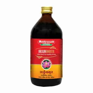 Baidyanath Asli Ayurved Arjunamrita | Vital Tonic For Health Living | Bottle | 450 Ml