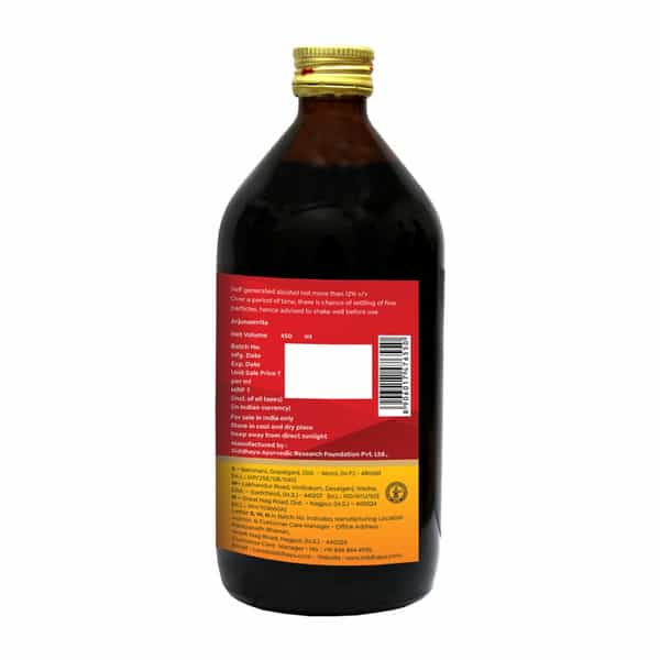 Baidyanath Asli Ayurved Arjunamrita | Vital Tonic For Health Living | Bottle | 450 Ml