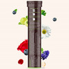 Vegan Greens Skin Vitamins 37 Ingredients, Herbs +Hyaluronic Acid, Ala, Vit. E &C- 25 Effer., Orange