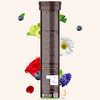 Vegan Greens Skin Vitamins 37 Ingredients, Herbs +Hyaluronic Acid, Ala, Vit. E &C- 25 Effer., Orange