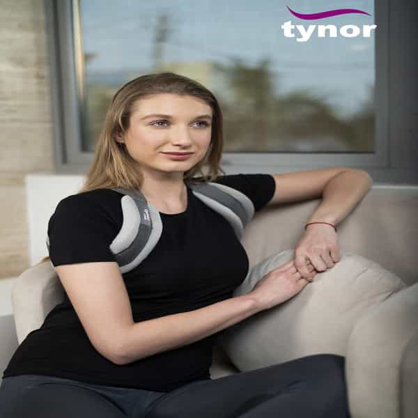 Tynor Clavicle Brace With Fastening Tape Grey Xxl 1 Unit