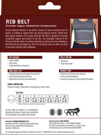 Rib Belt Pro Xxl Liveasy Osg