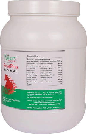 Naturz Ayurveda Reveplus - 700 Capsules (Pack Of 4)
