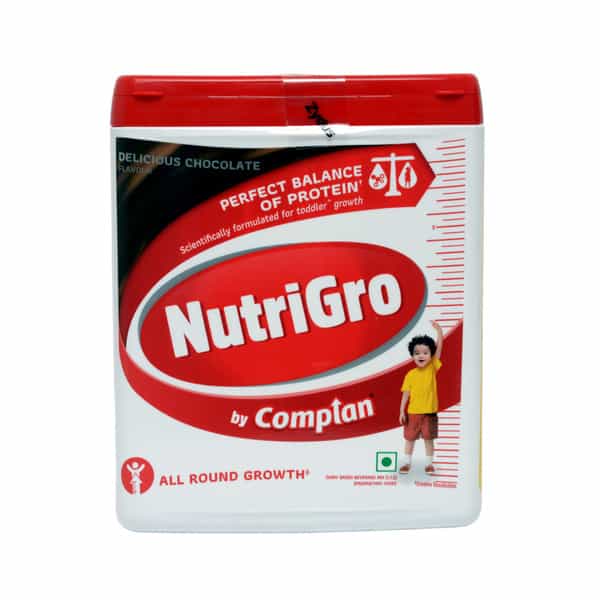 Nutrigro By Complan Delicious Chocolate Flavour Jar Of 400Gm