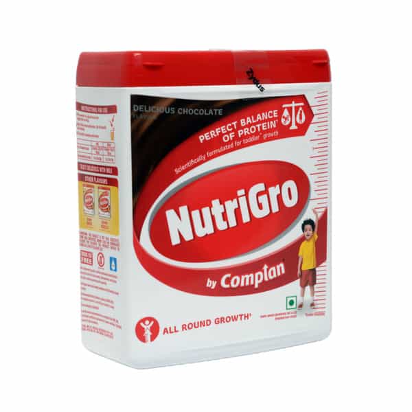Nutrigro By Complan Delicious Chocolate Flavour Jar Of 400Gm