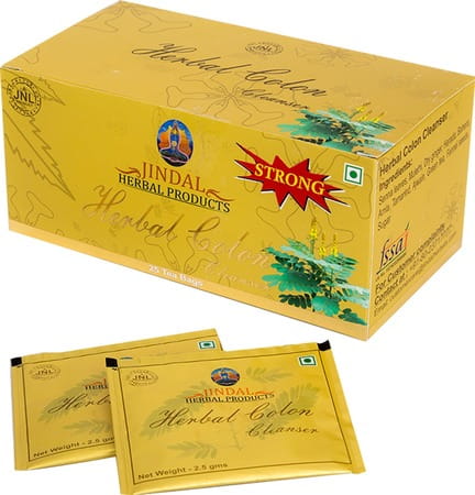 Jindal Herbals Colon Cleansing Powder Box Of (2.5 G X 25 Sachet)