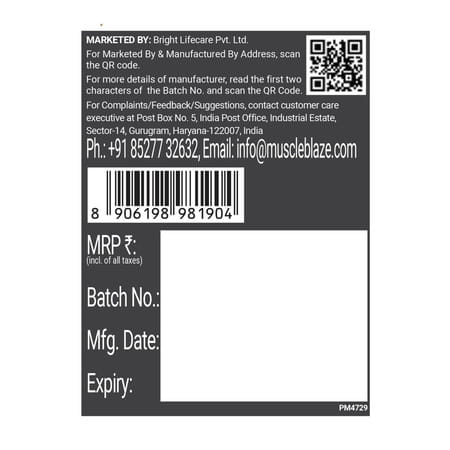Muscleblaze Biozyme Gold 100% Whey Protein (Double Rich Chocolate | 4kg / 8.8lbs)