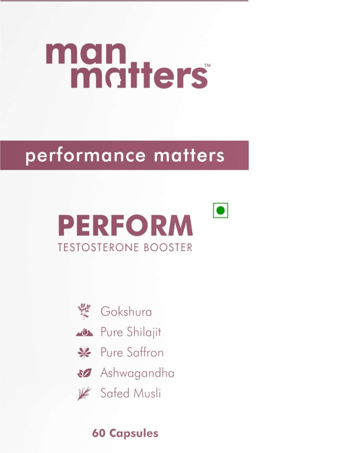 Man Matters Tostero Capsules Pack Of 60