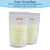 Luvlap Baby Breast Milk Storage Bags Disposable Milk Freezer Bags For Breast Feeding Pack Of 50 Bags